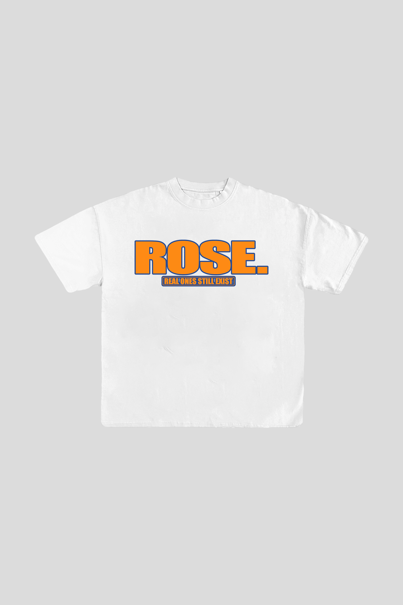 ROSE. Logo Tee | White