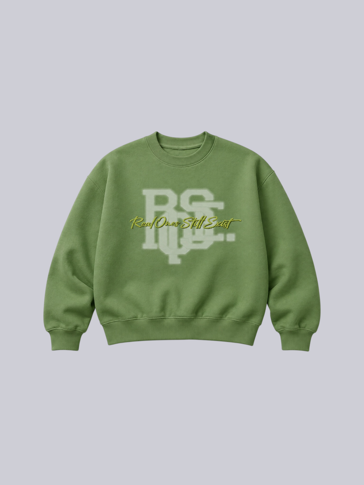 ROSE. (Kids) Link Crewneck | Green Apple