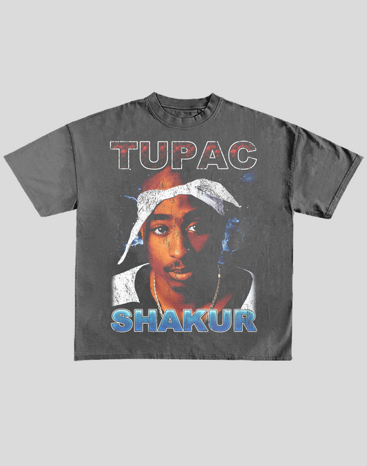 Dedication 8 Tee (2Pac Cares) | Vintage Black