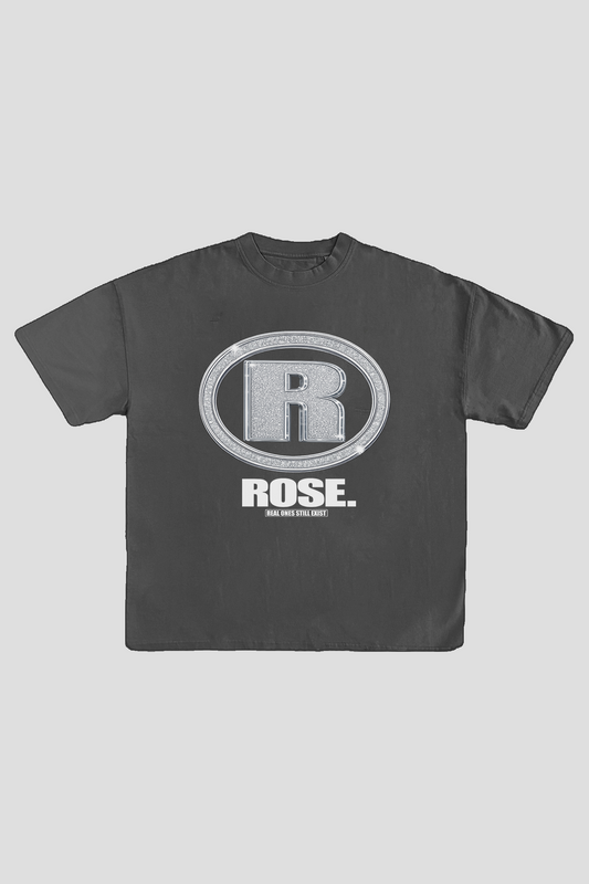 ROSE. Diamond Tee | Black