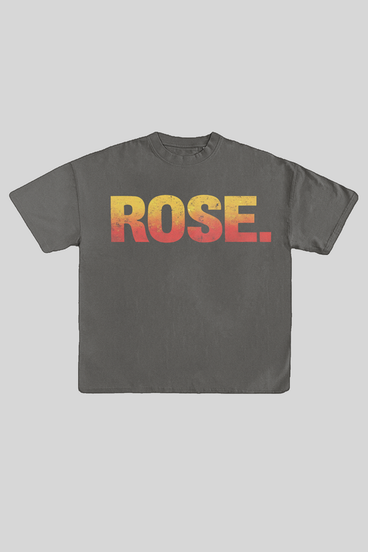 ROSE. Gradient Stance Tee | Vintage Black