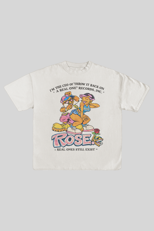 ROSE.Nik CEO Tee | Off white