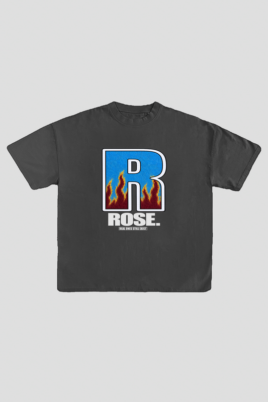 ROSE. Mo'Flame Tee | Black